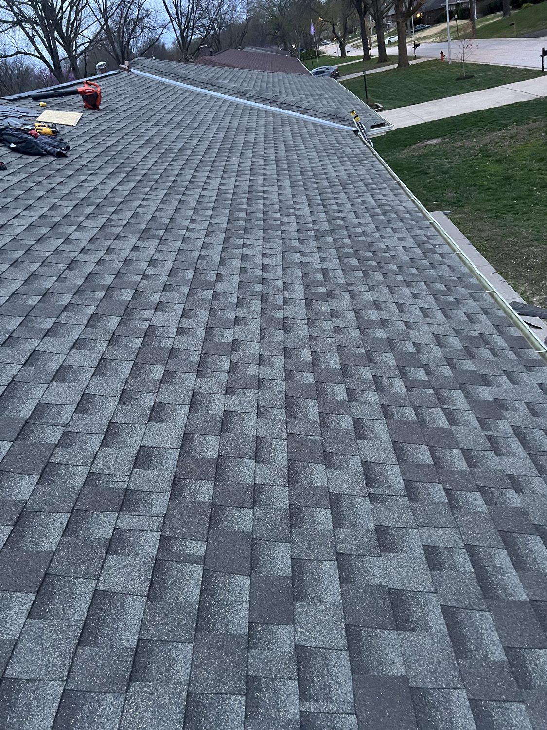 New roof installation in Kansas City